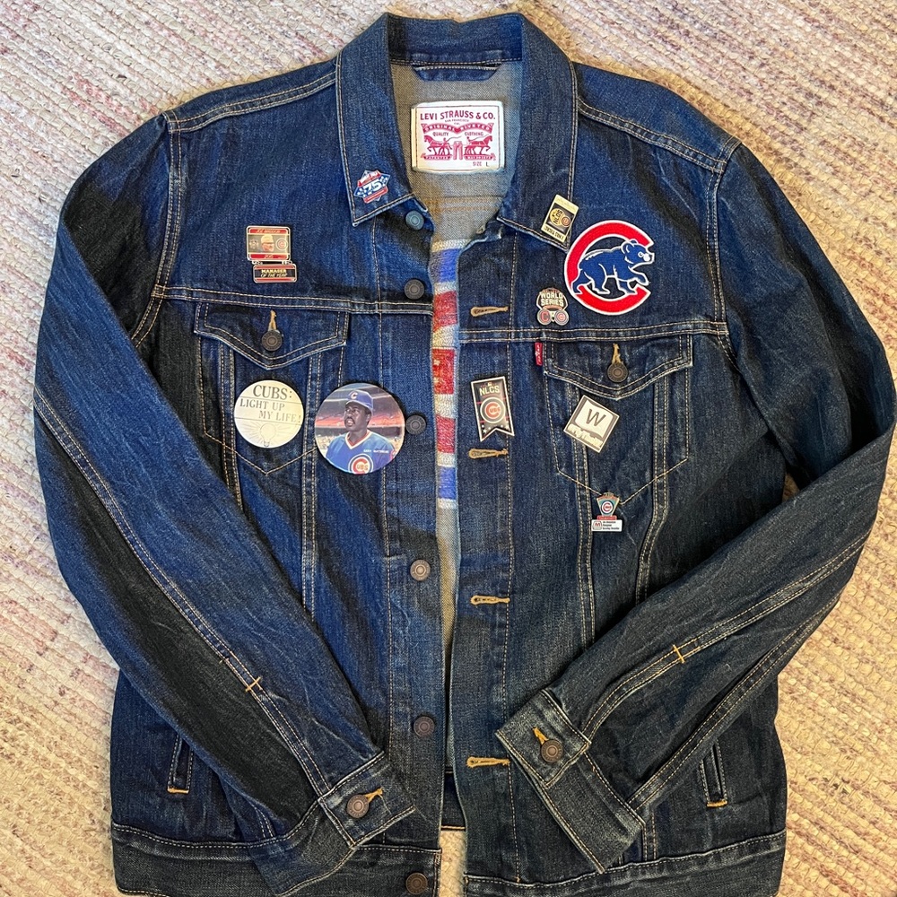 Levi’s X Chicago Cubs Denim Trucker (Rare AF)